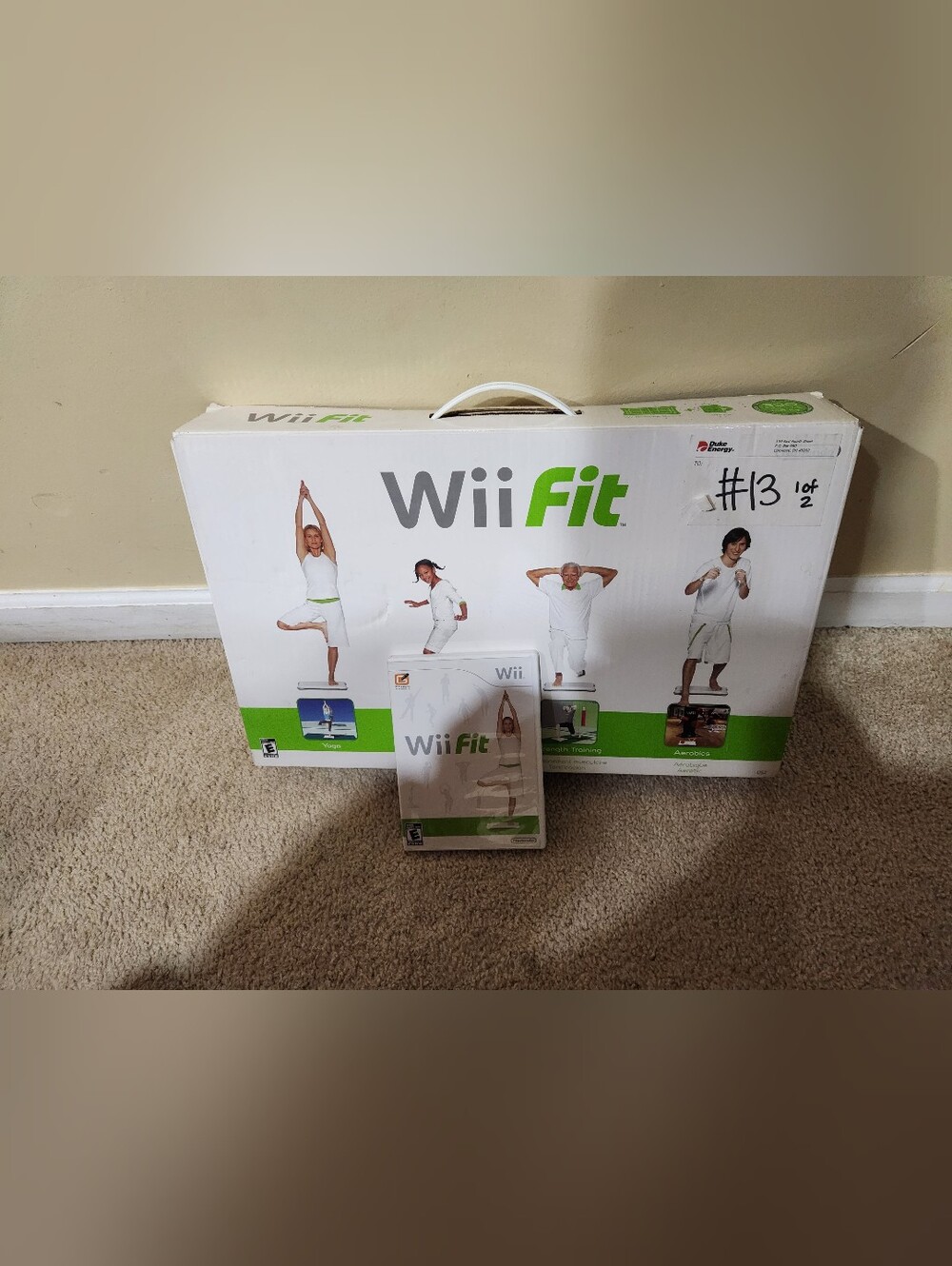 New Nintendo Wii Fit Balance Board With Game